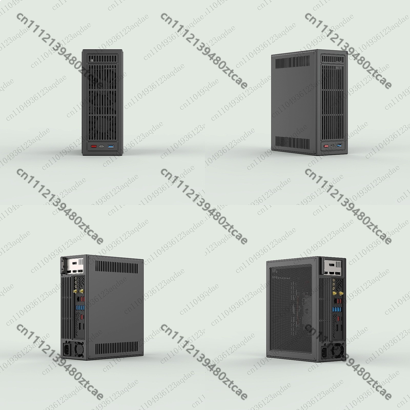E4 V6 ITX Mini Case 1U Direct- - Sff Mini Itx Cnc Aluminum Chassis 评论和价格